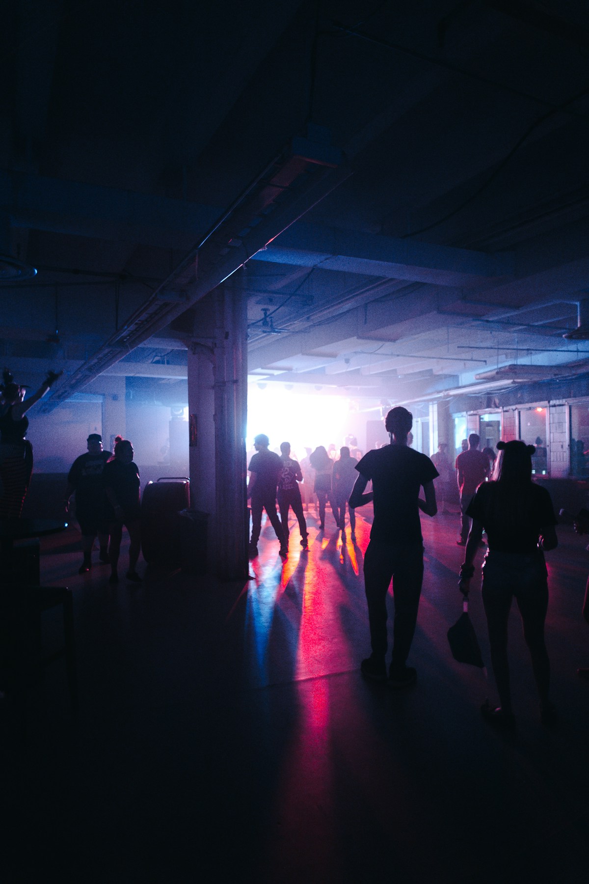 HAPAKz high-energy nightclub with intelligent laser grid and mezzanine VIP booths